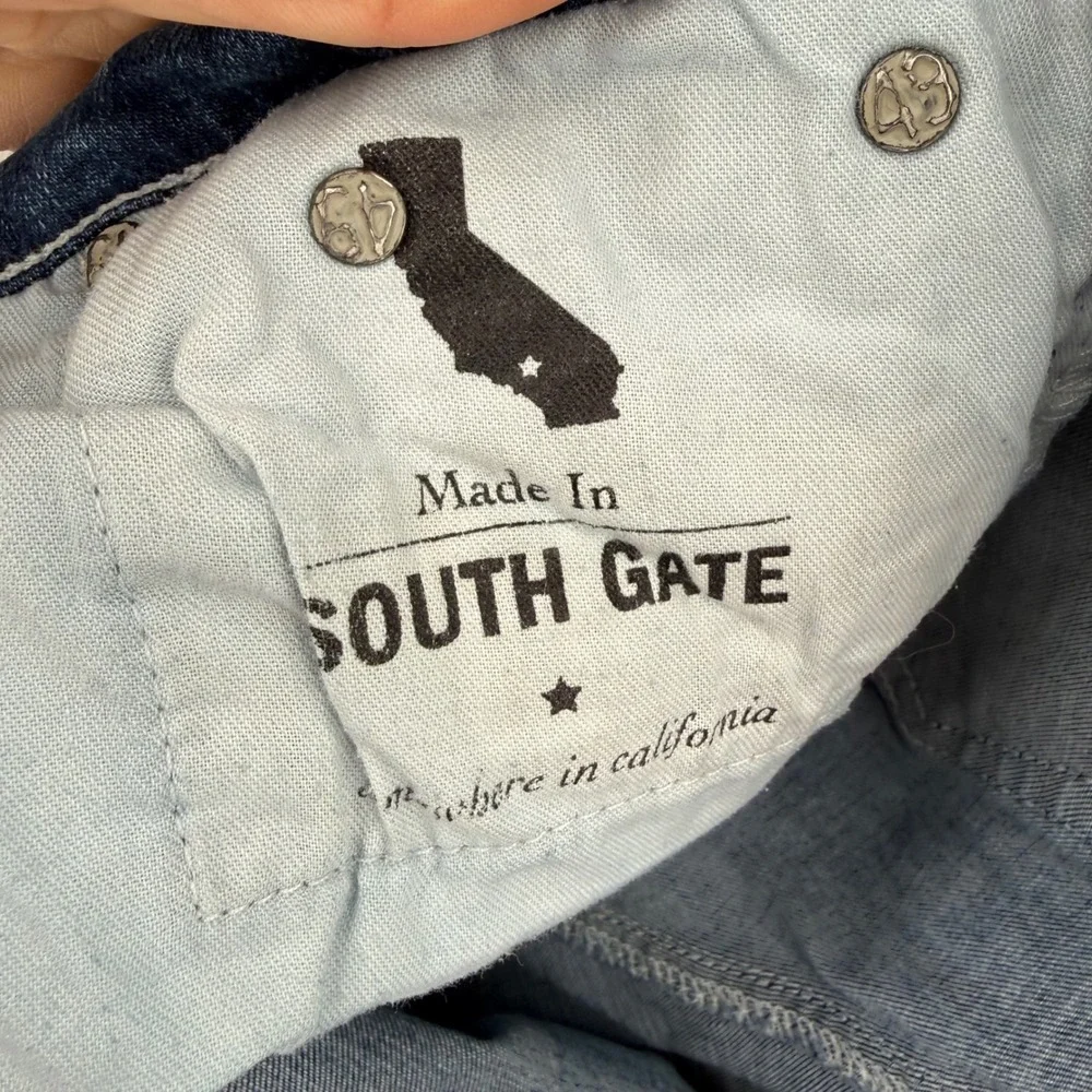 AG Adriano Goldschmied Stilt Cigarette Leg Jeans Blue Women's Size 29R - Picture 10 of 14